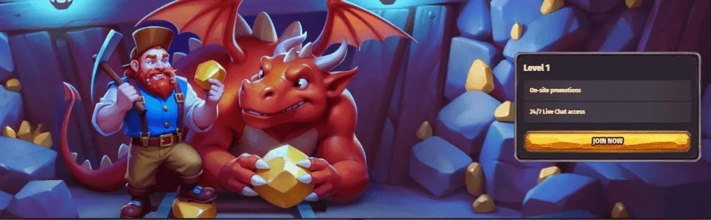 Dragonia Casino – loyalty VIP επίπεδα πρόγραμμα